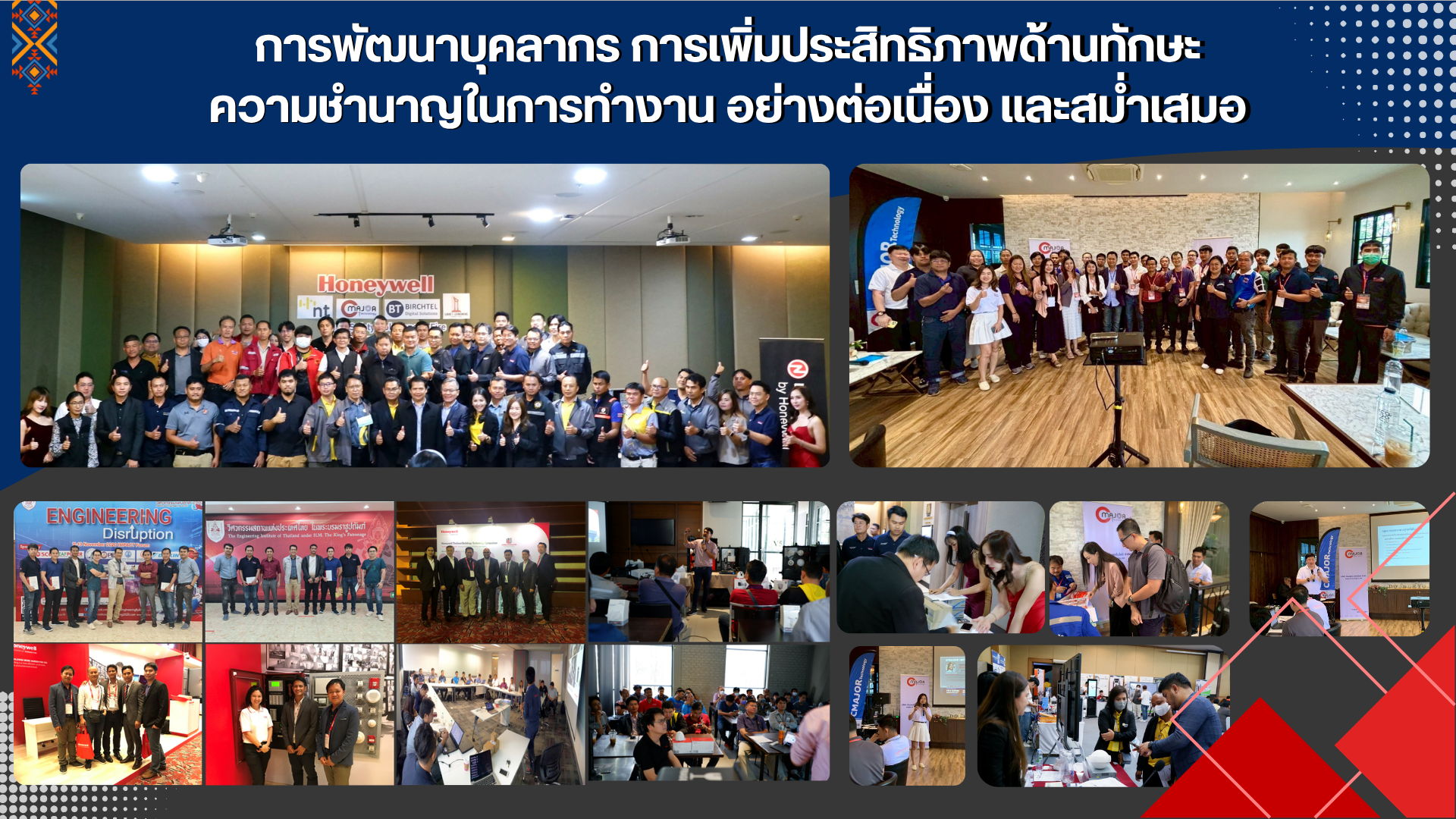 วิสัยทัศน์และสโลแกน "งานที่คุณไว้ใจ คือ งานที่เราใส่ใจ" บจก. ซีเมเจอร์ เทคโนโลยี (ขอนแก่น) มุ่งเน้นการเป็นผู้นำด้านวิศวกรรมระบบความปลอดภัยและเทคโนโลยีครบวงจ