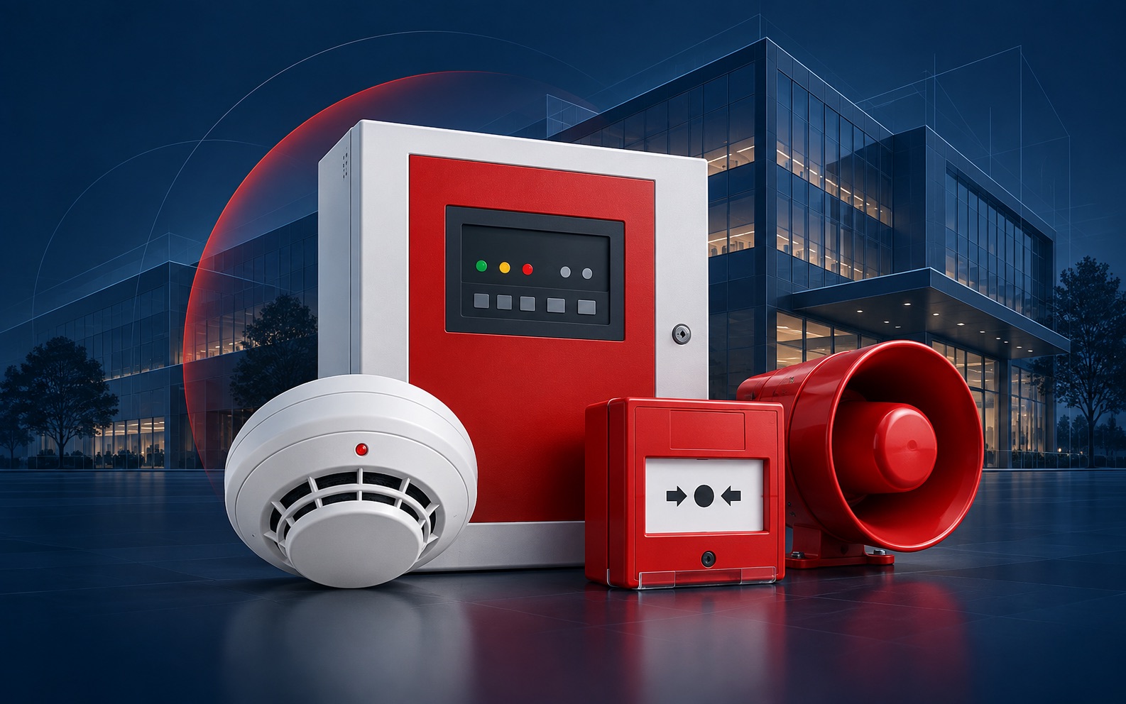 ภาพประกอบ ระบบแจ้งเหตุเพลิงไหม้ (Fire Alarm System) คืออะไร?