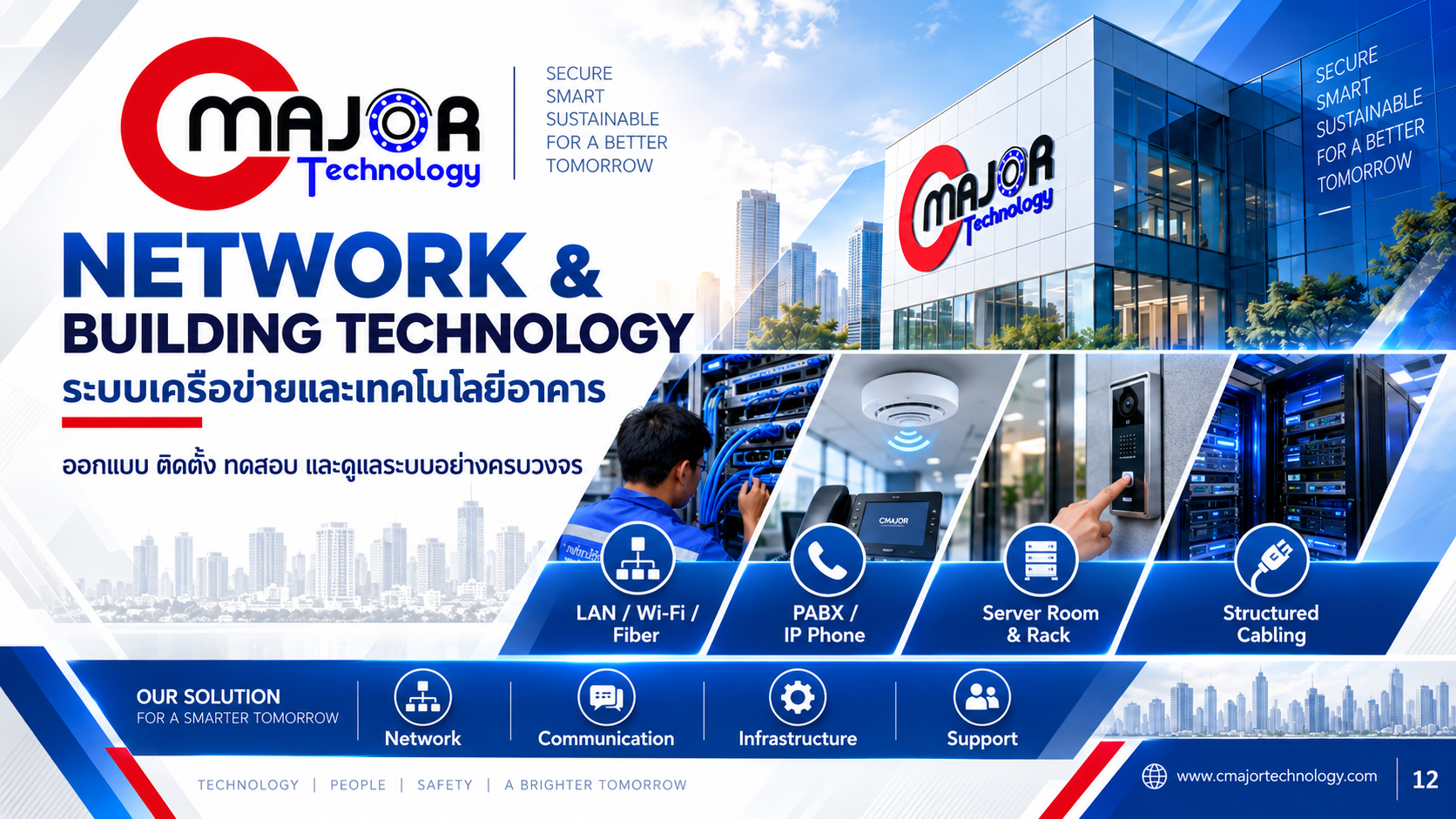 Company Profile 2026 — ระบบเครือข่ายและเทคโนโลยีอาคาร