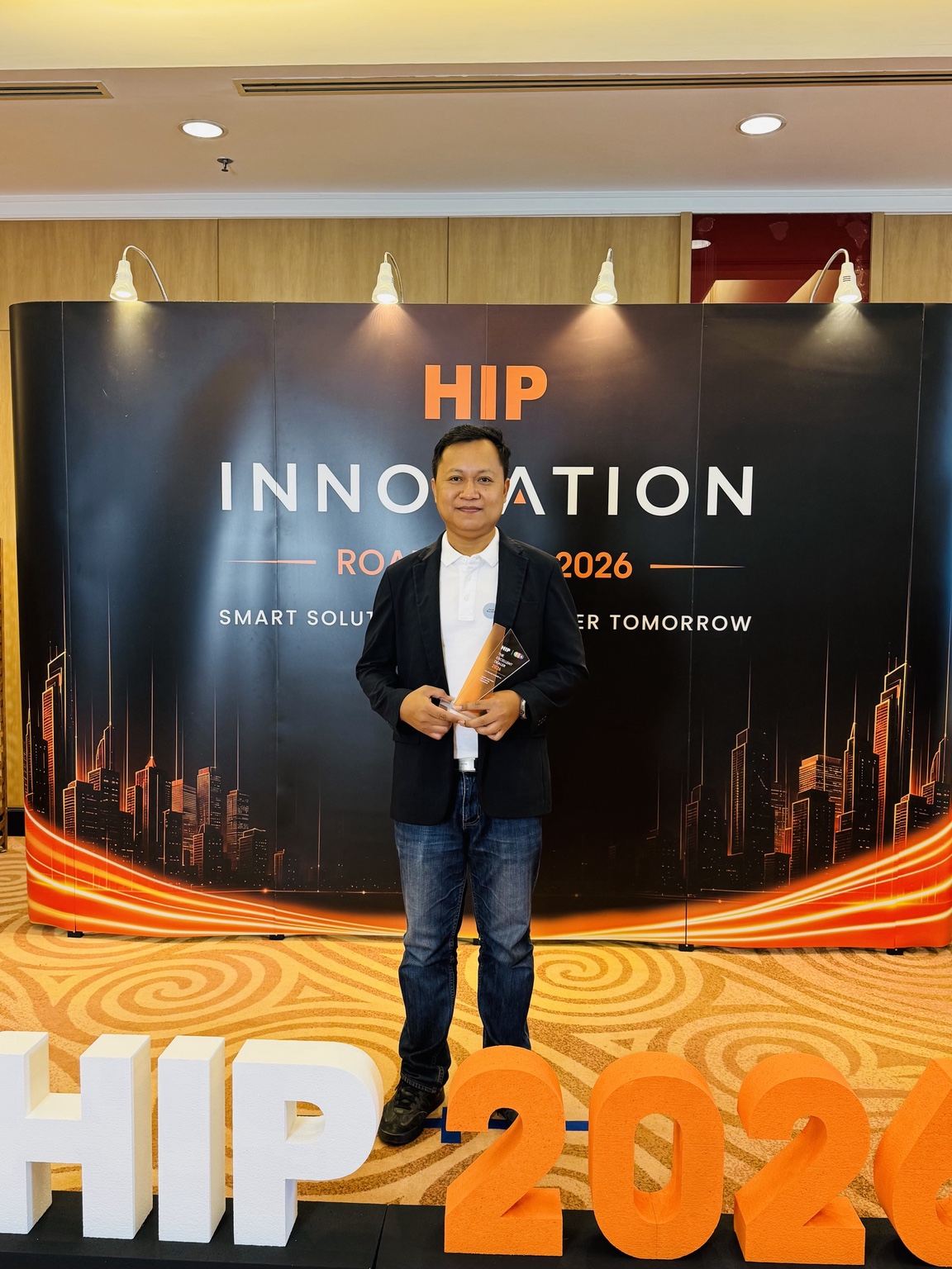 ตัวแทนบริษัท ซีเมเจอร์ เทคโนโลยี ภายในงาน HIP Innovation Roadshow 2026