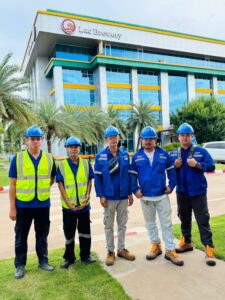 ทีม C Major Technology เข้าบริการ PM ระบบแจ้งเหตุเพลิงไหม้ ณ Lao Brewery สปป.ลาว