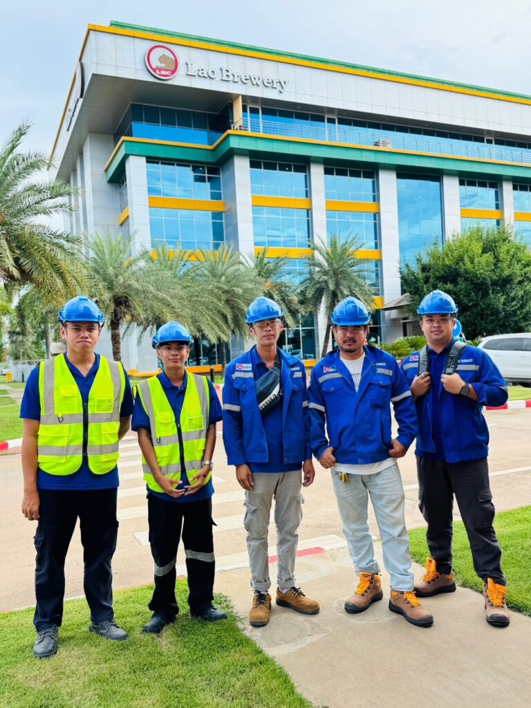 ทีม C Major Technology เข้าบริการ PM ระบบแจ้งเหตุเพลิงไหม้ ณ Lao Brewery สปป.ลาว
